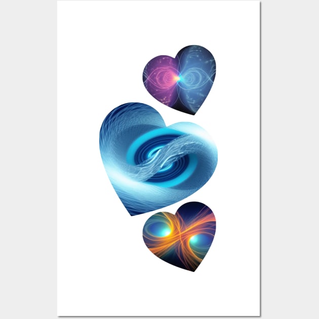 The Love for Quantum Physics Wall Art by Quixotic Oasis